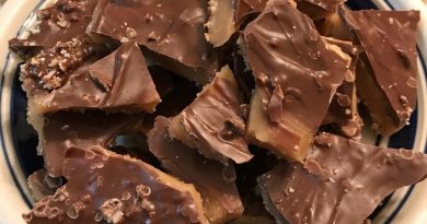 Homemade Chocolate and Almond Toffee: A Blissful Blend of Toffee, Almonds, and Chocolate