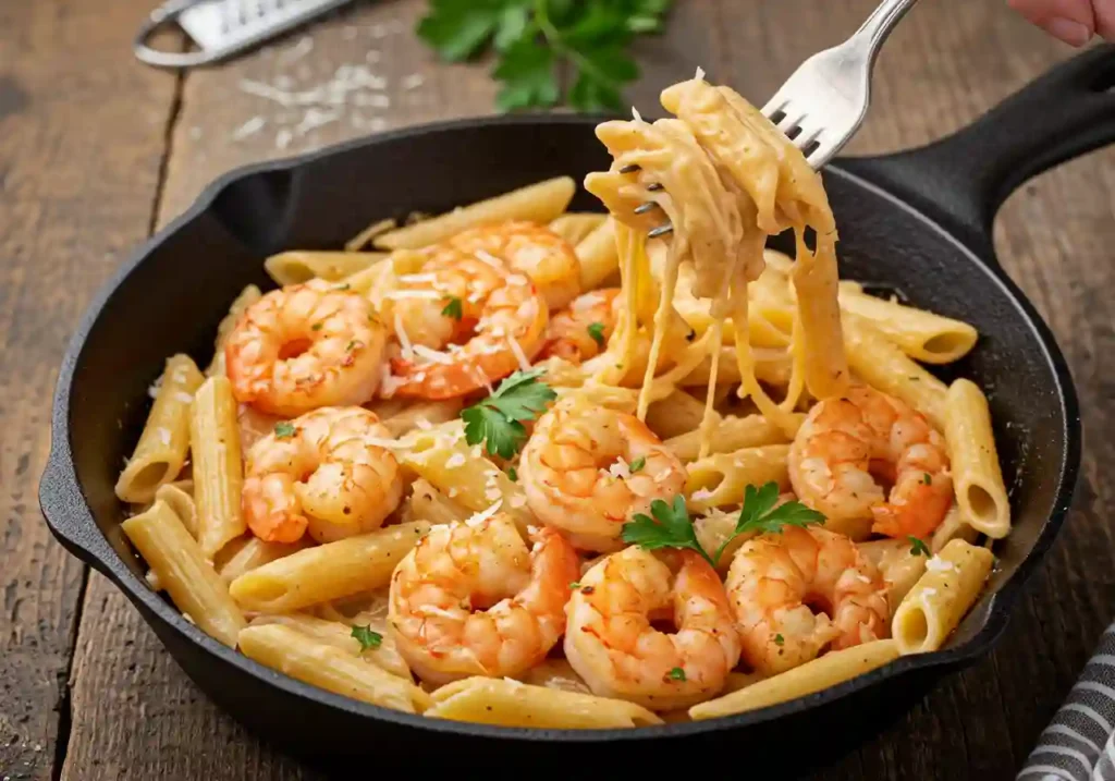 Creamy Cajun Shrimp Pasta Recipe
