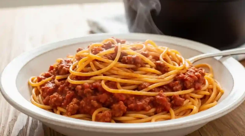 Old Fashioned Spaghetti Recipe