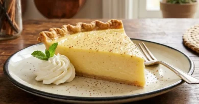 Perfect Old-Fashioned Cream Custard Pie Recipe