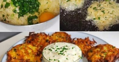 Potato Fritters Crafting Process Infographic