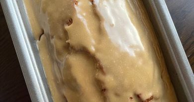 Salted Caramel Banana Bread - A delectable fusion of ripe bananas, cinnamon, and salted caramel, creating a moist and flavorful culinary masterpiece.