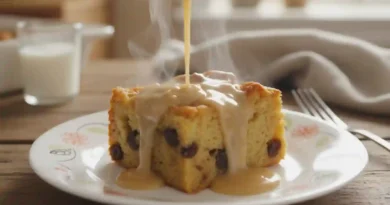 Bread Pudding with Vanilla