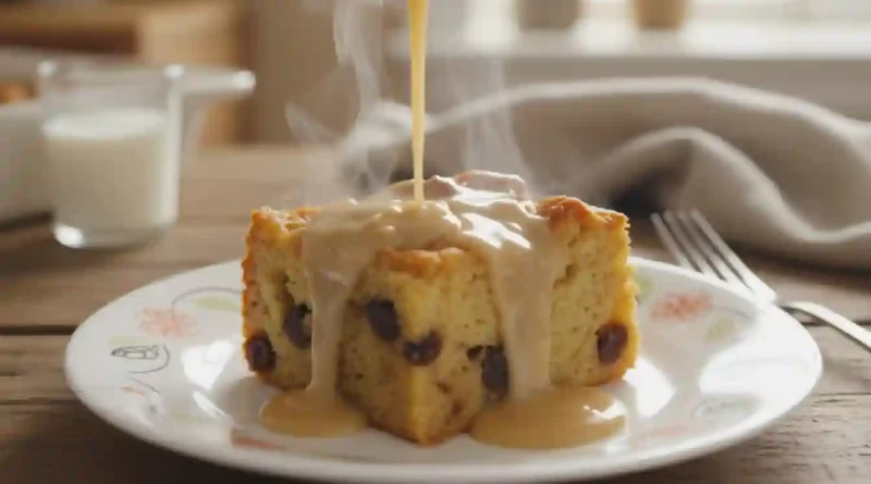 Bread Pudding with Vanilla