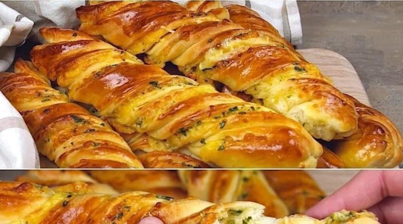 Cheese Twisted Bread - Grandma's Homemade Goodness