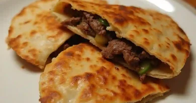 Loaded Steak Quesadillas