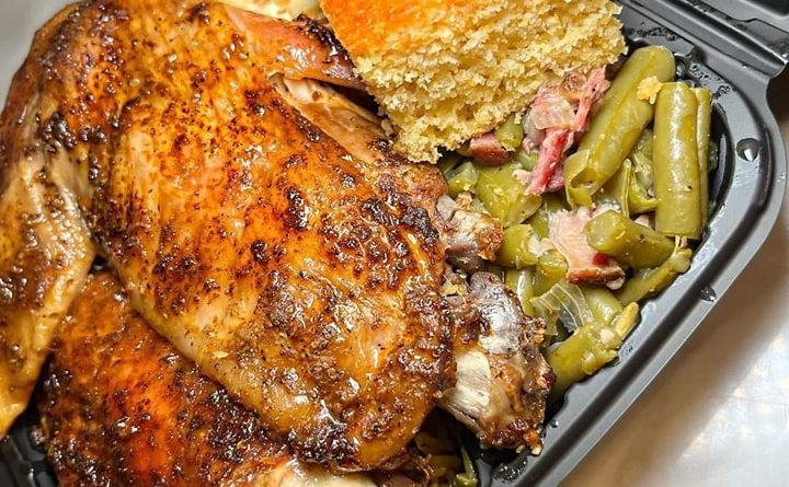 Smoked turkey wings arranged on a platter, showcasing a perfect blend of smoky flavors and crispy texture.