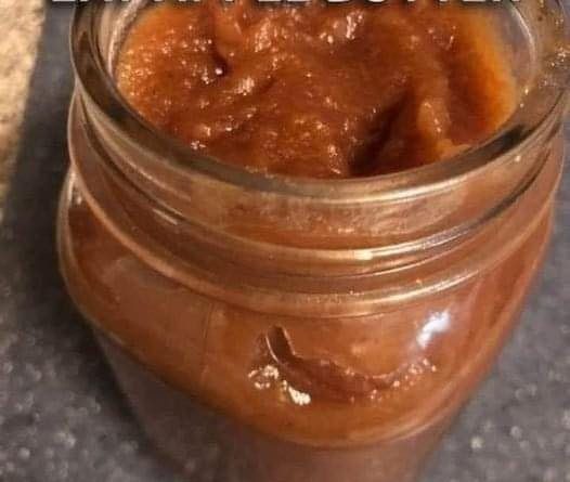 Experience the magic of slow-cooked perfection – our homemade apple butter promises a symphony of flavors in every spoonful.