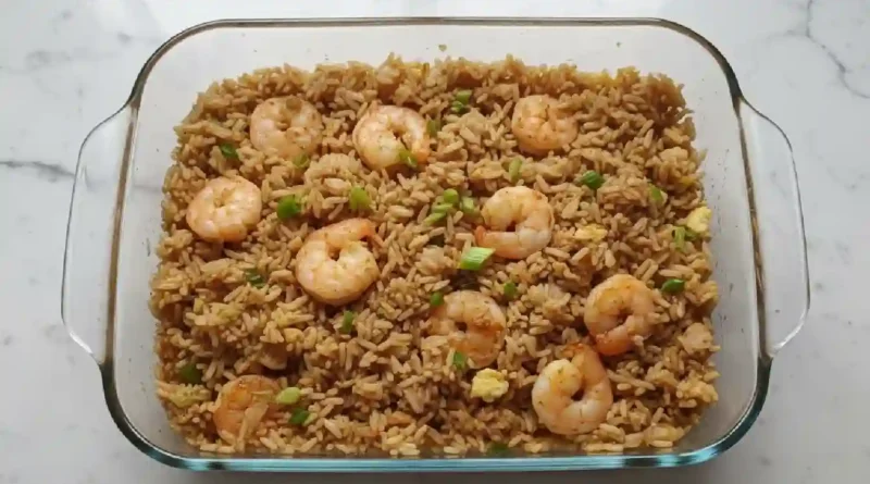 Better Than Takeout Fried Rice Shrimp