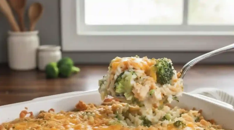 Chicken Broccoli Rice Casserole Recipe