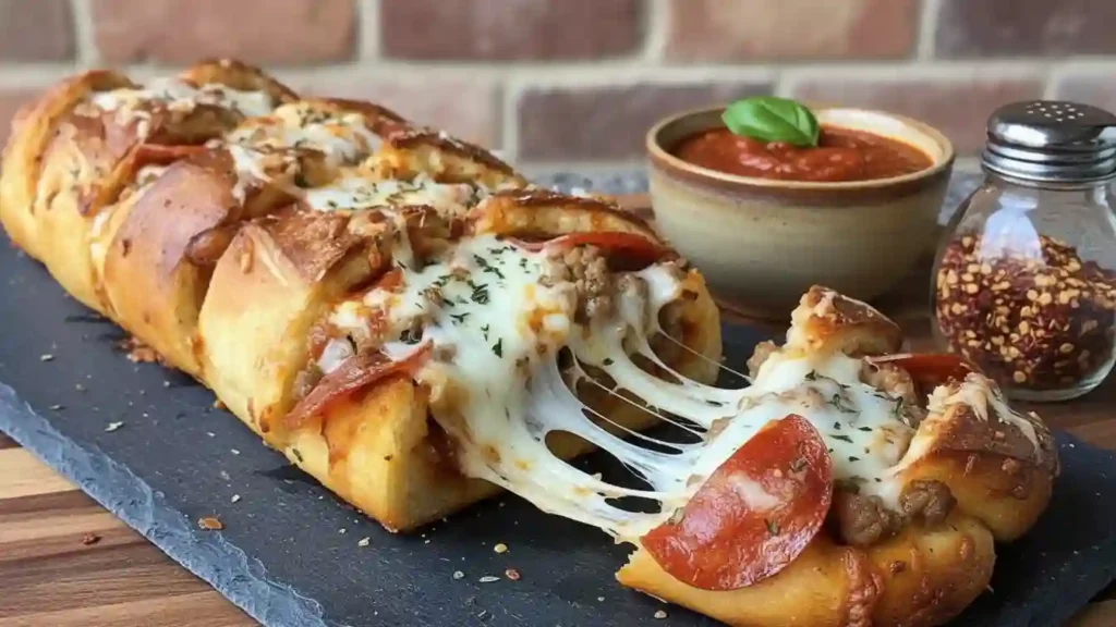 Meat Lovers Pizza Bread Recipe