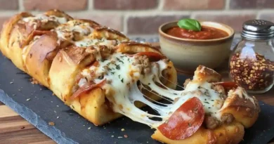 Meat Lovers Pizza Bread Recipe