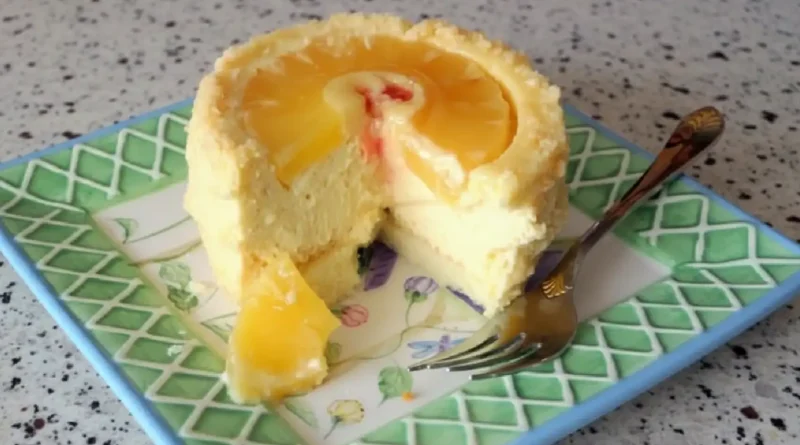 Pineapple Cake with Cheese Cake Filling
