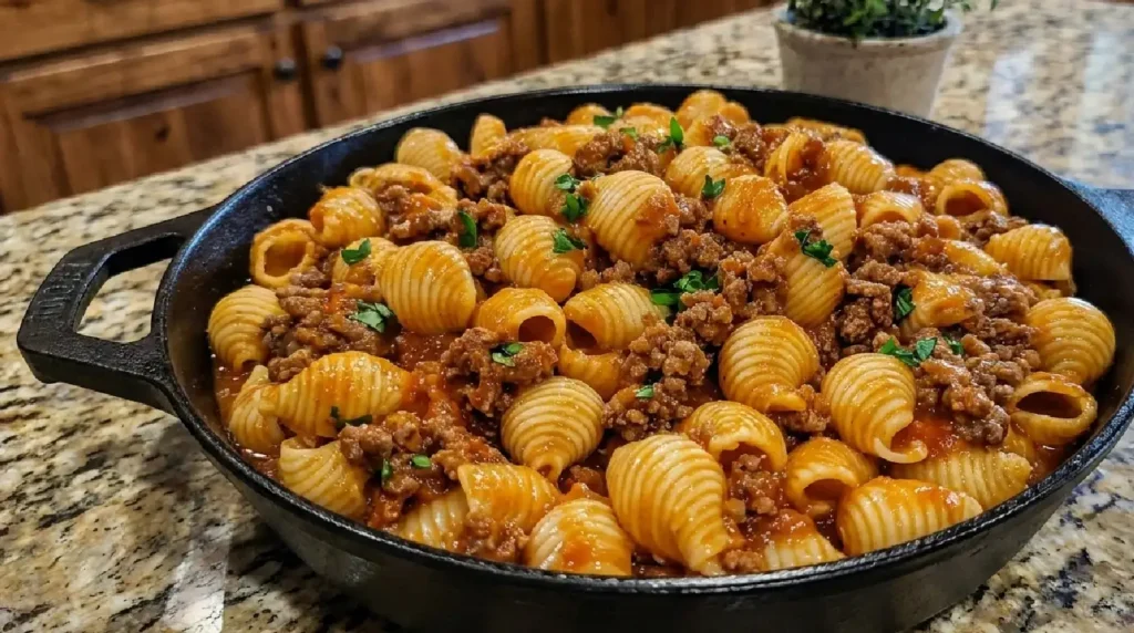 Cheesy Taco Pasta Recipe