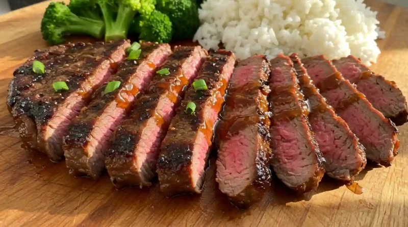 Grilled Teriyaki Steak