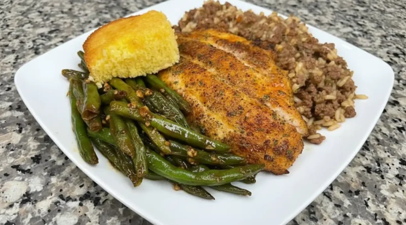 Cajun Baked Catfish