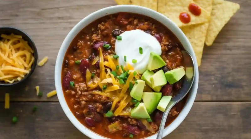 Slow Cooker Chili Recipe