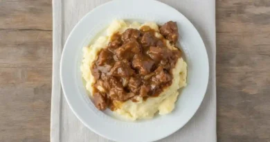 Beef Tips with Mushroom Gravy