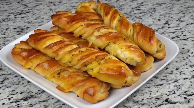 Cheese Twisted Bread Recipe