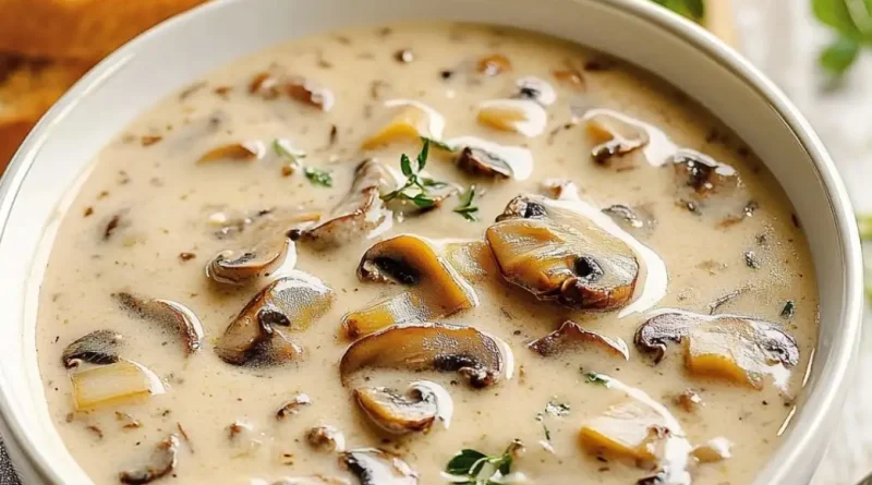 Creamy Mushroom Soup