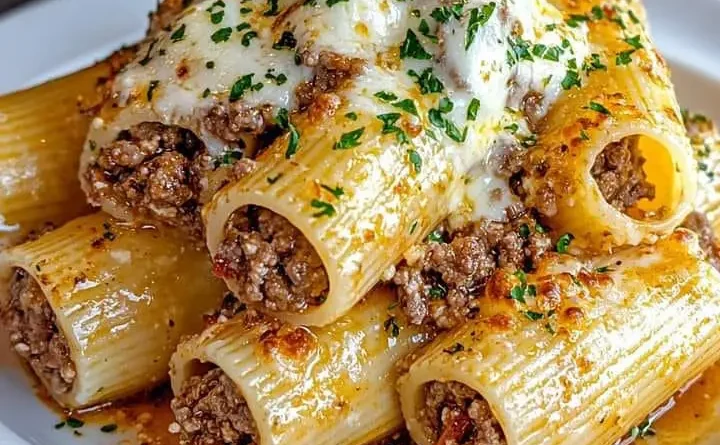 Creamy Ricotta Beef Stuffed Shells Recipe
