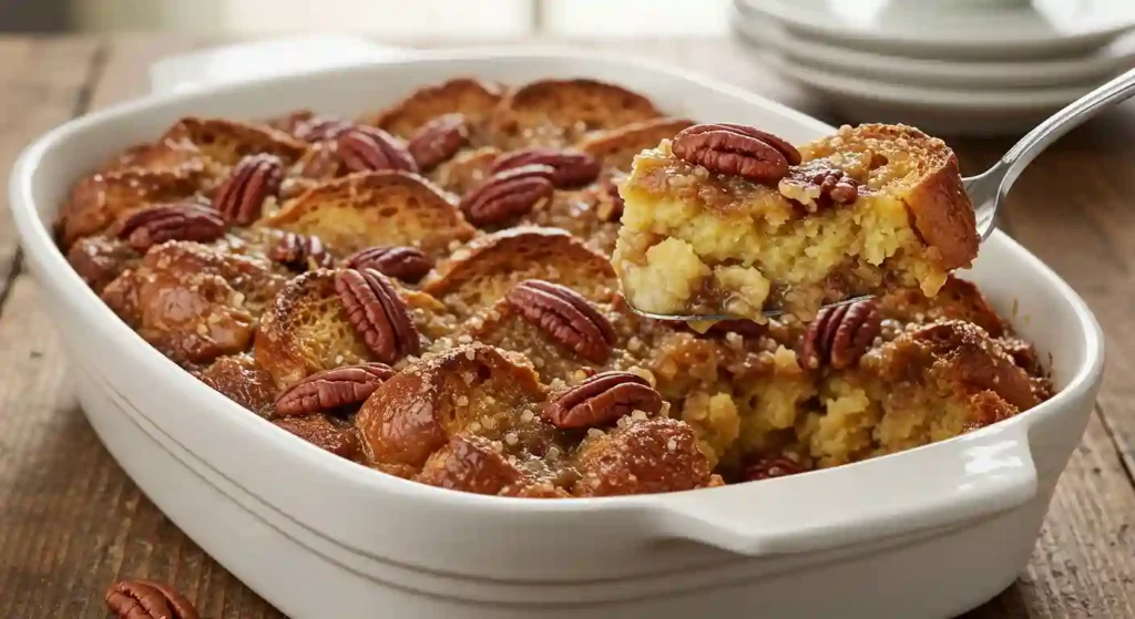 Pecan Pie Bread Pudding