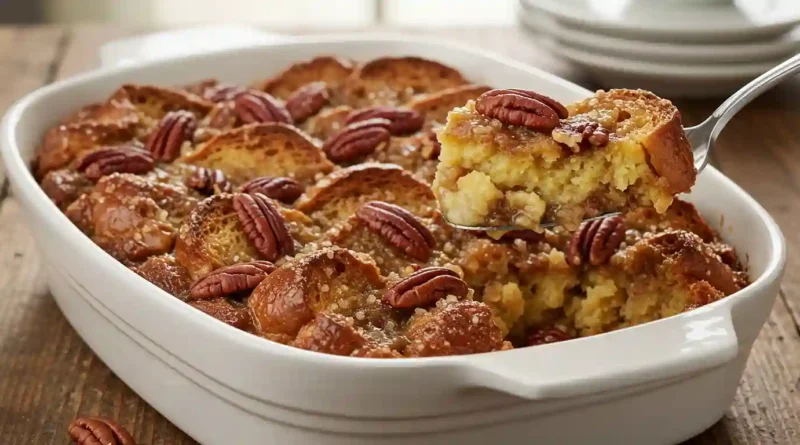Pecan Pie Bread Pudding