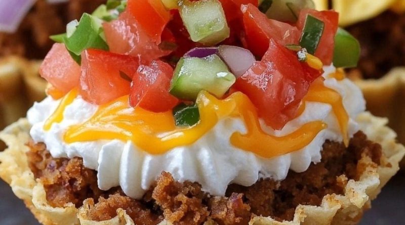 TACO CUPCAKES