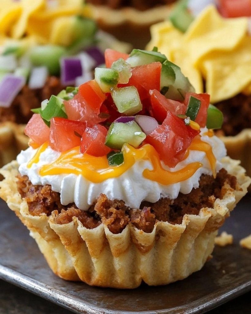 TACO CUPCAKES