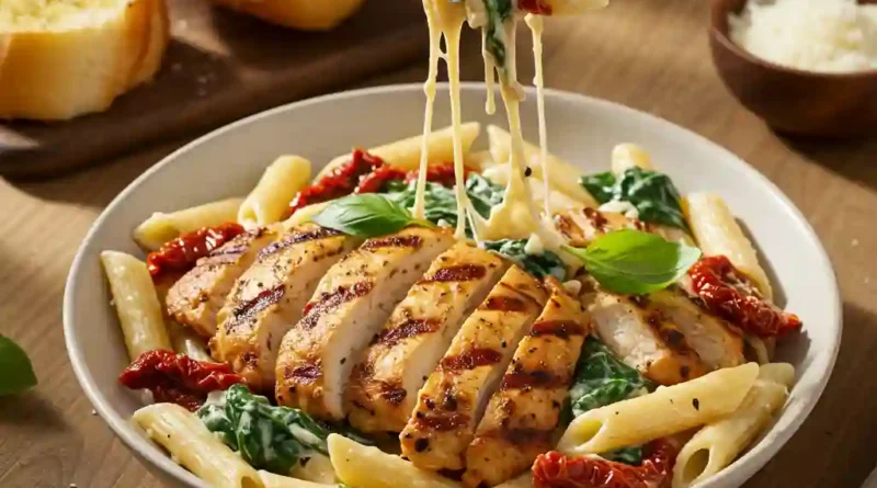 Tuscan Grilled Chicken Pasta