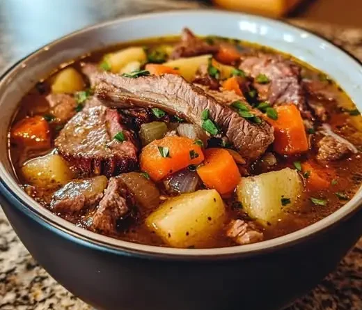 Apple Carrot Beef Rib Soup