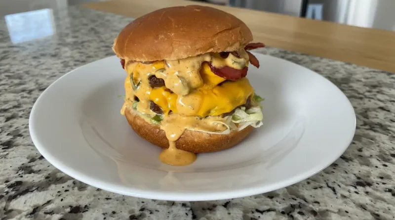Big Mac Smash Burger