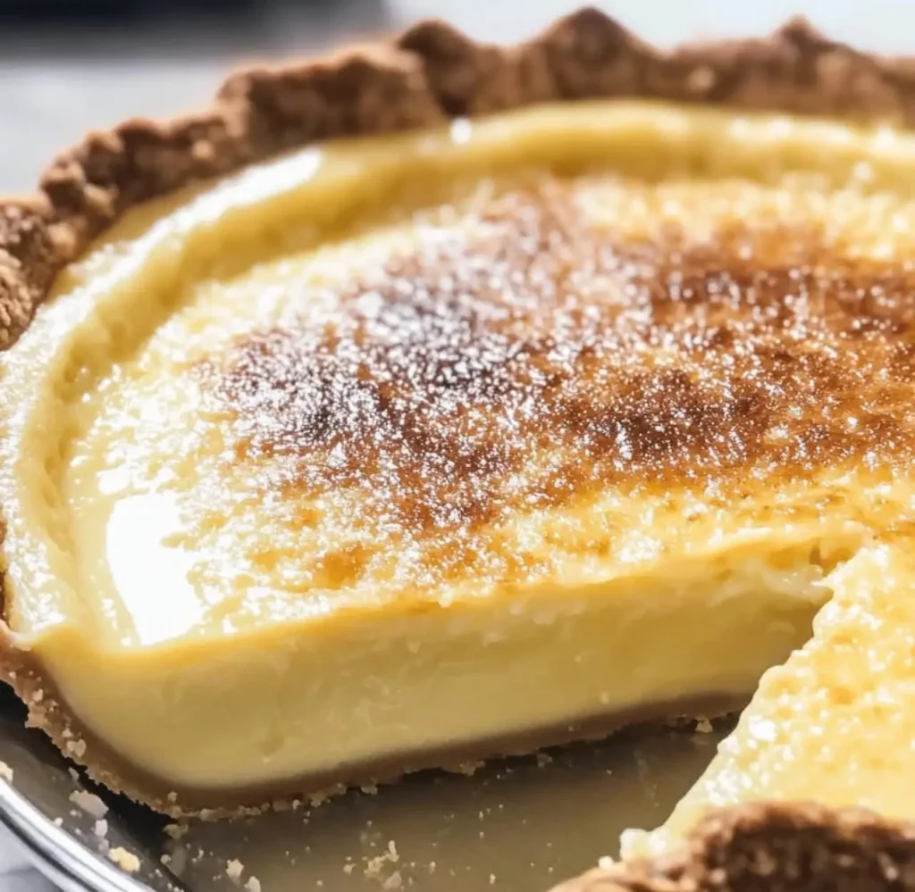 Classic Egg Custard Pie