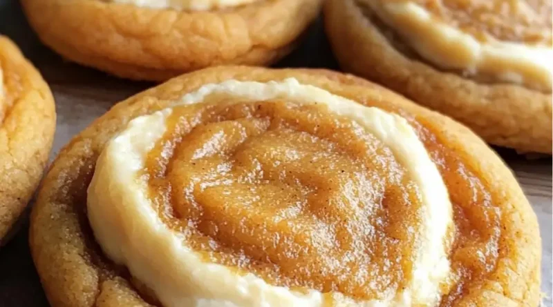 Sweet Potato Pie Cheesecake Cookies