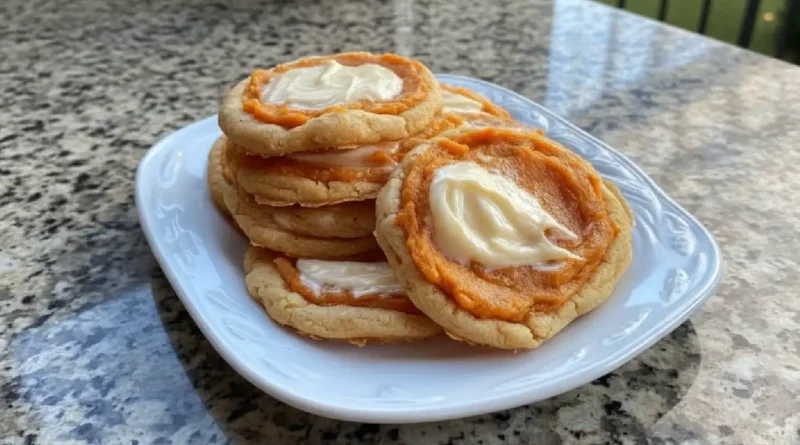Sweet Potato Pie Cheesecake Cookies recipe