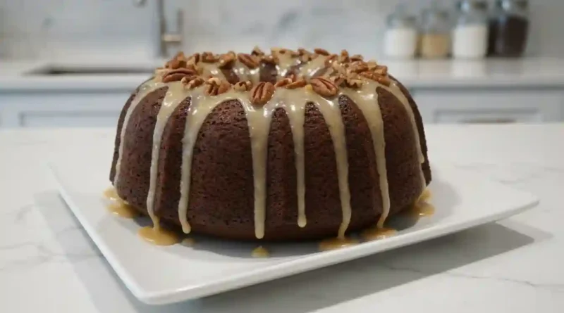 Praline Cream Cheese Pound Cake