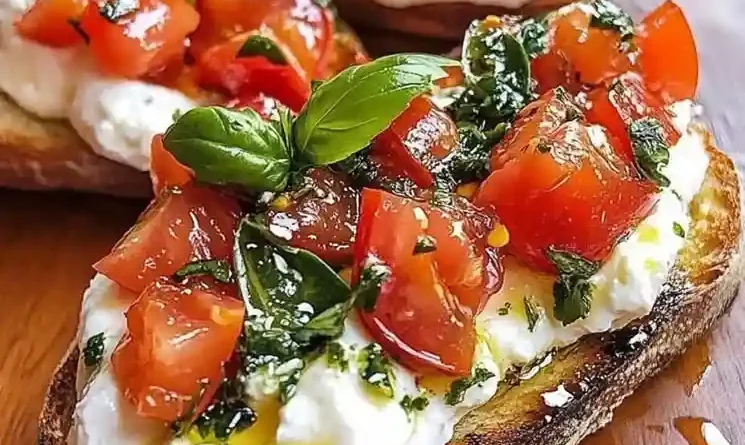 Burrata Bruschetta