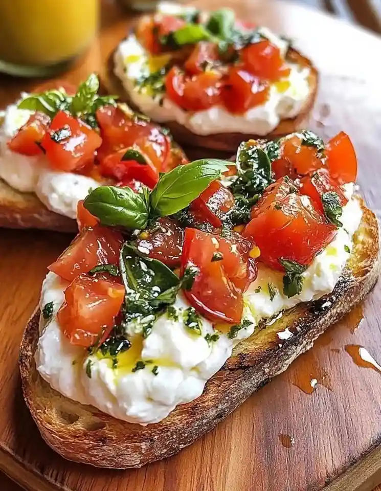 Burrata Bruschetta