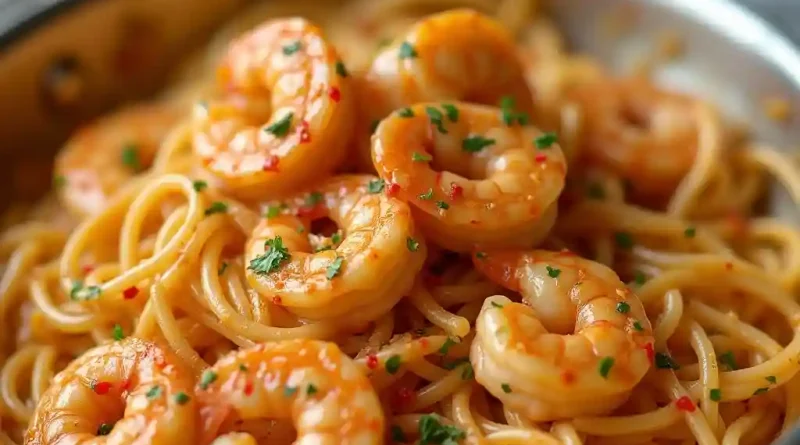 Bang Bang Shrimp Pasta