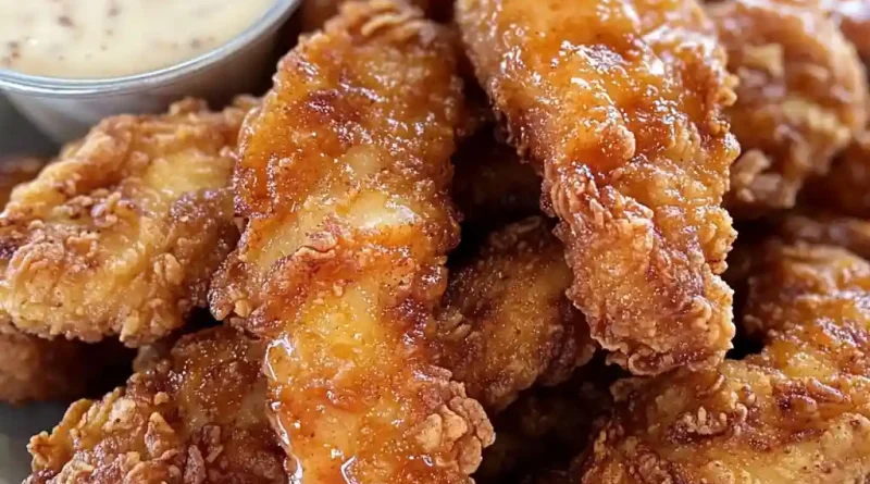 Crispy Buttermilk Fried Chicken Tenders