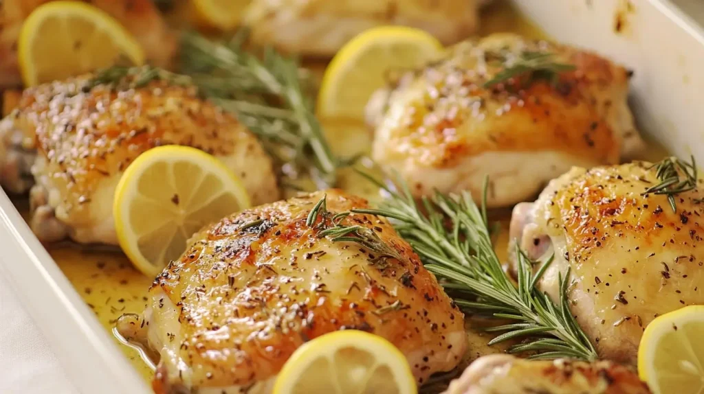 Lemon Rosemary Chicken Thigh