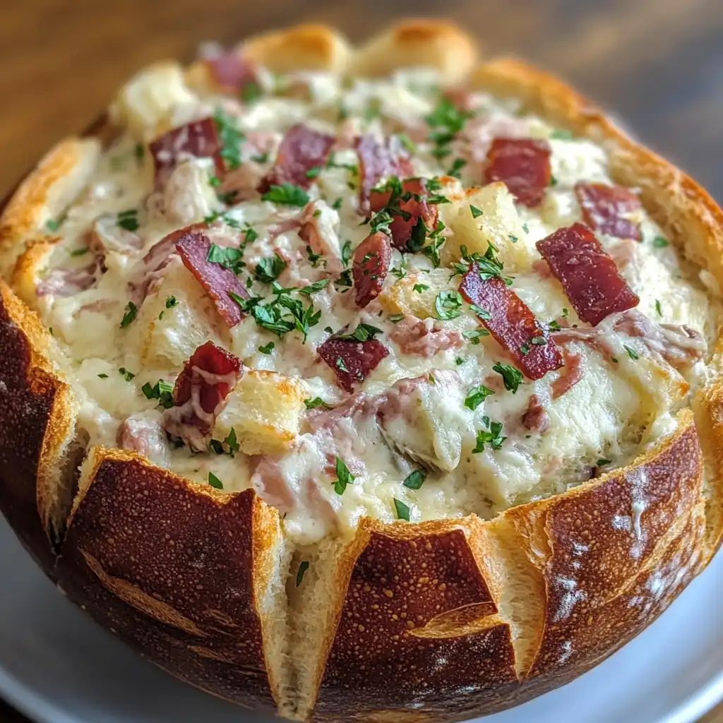 Reuben Bread Bowl Dip