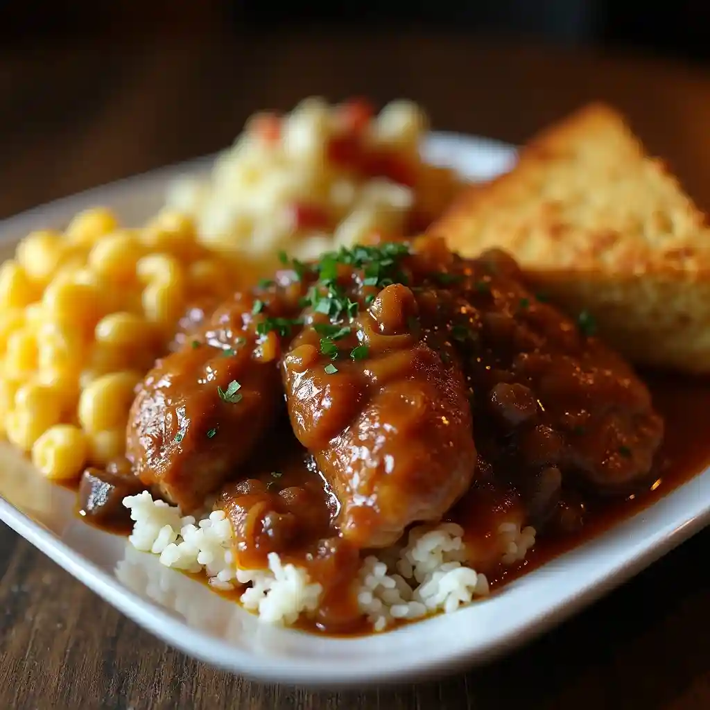 Smothered Chicken Wing Recipe