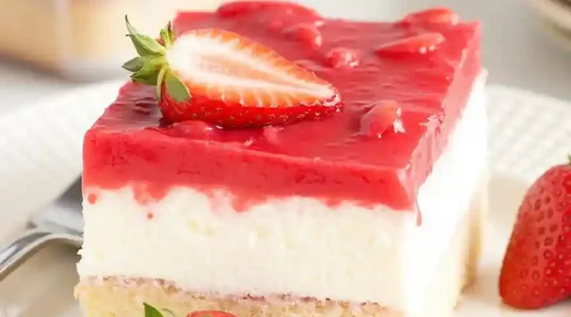 Strawberry Jello Cake