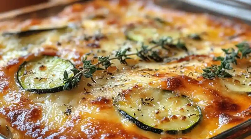 zucchini lasagna with ground turkey-