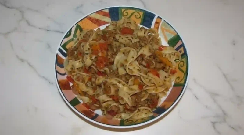 Italian Drunken Noodles