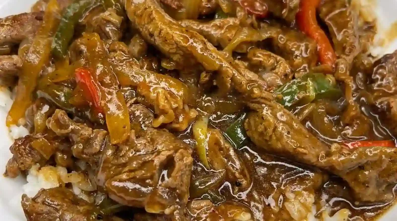 Pepper Steak and Gravy Recipe