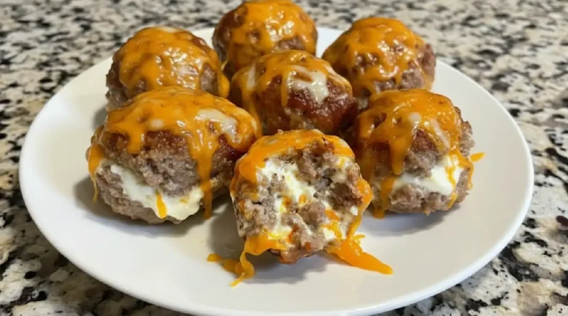Rotel Cream Cheese Sausage Balls
