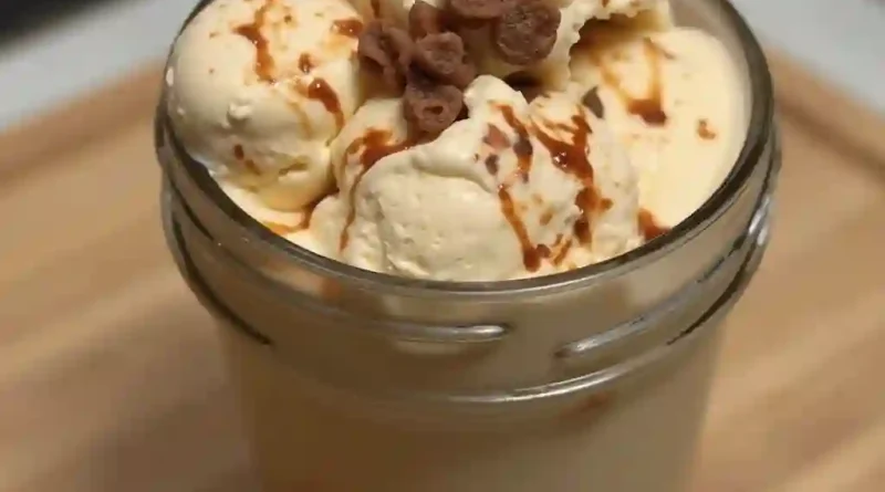 Homemade Coffee Ice Cream