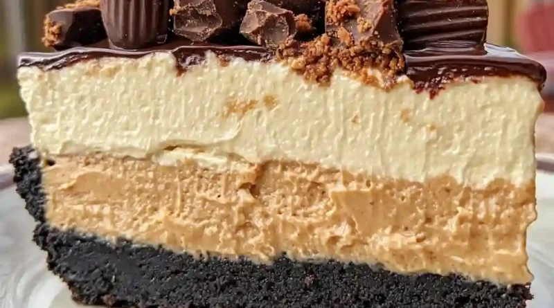 Giant Reese's Peanut Butter Cup Pie